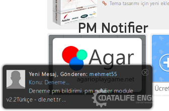 PM Notifier v2.2 - Türkçe