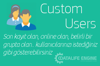 Custom Users v1.3