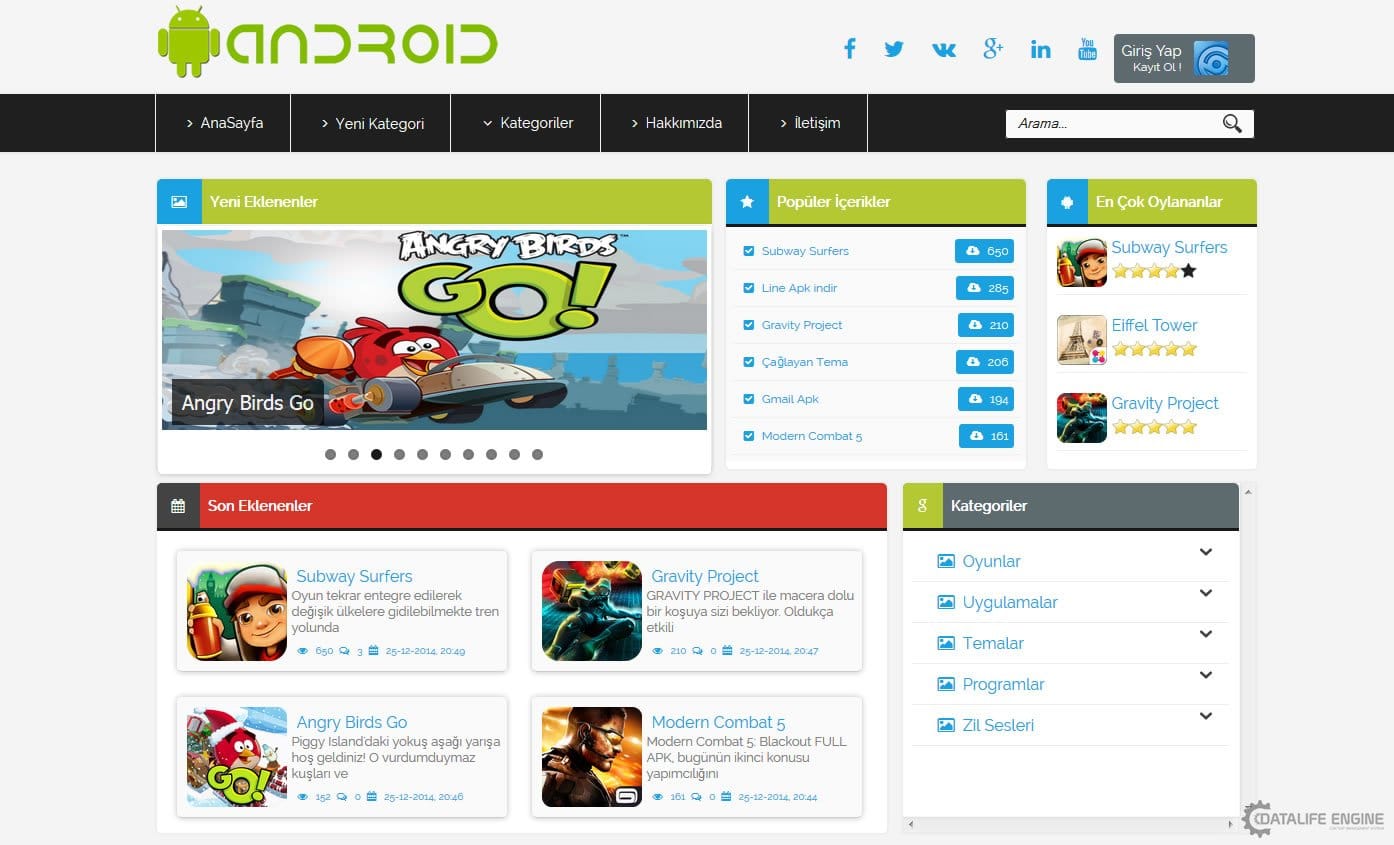 Heyula-Android Template DLE 10.3 - 10.4