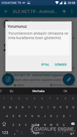 DLE.NET.TR - Android Mobil Uygulaması (Yeni)