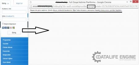 DLE 10.3  Google giriş hatası